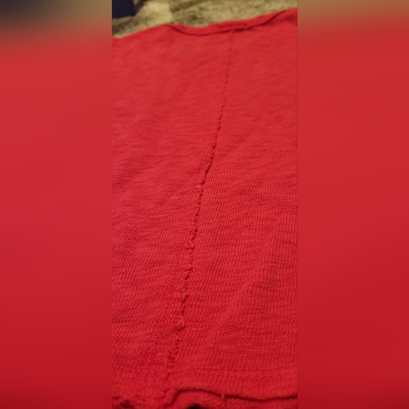 Anthropologie T.La Cropped Long Sleeved Tee - Picture 4 of 12